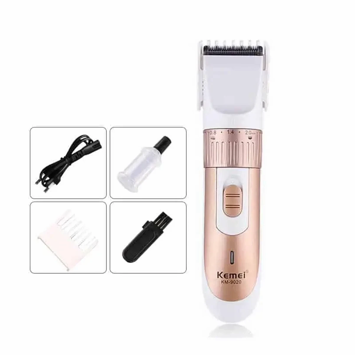 Rechargeable Hair Trimmer ( Kemei KM-9020 ) - Image 4