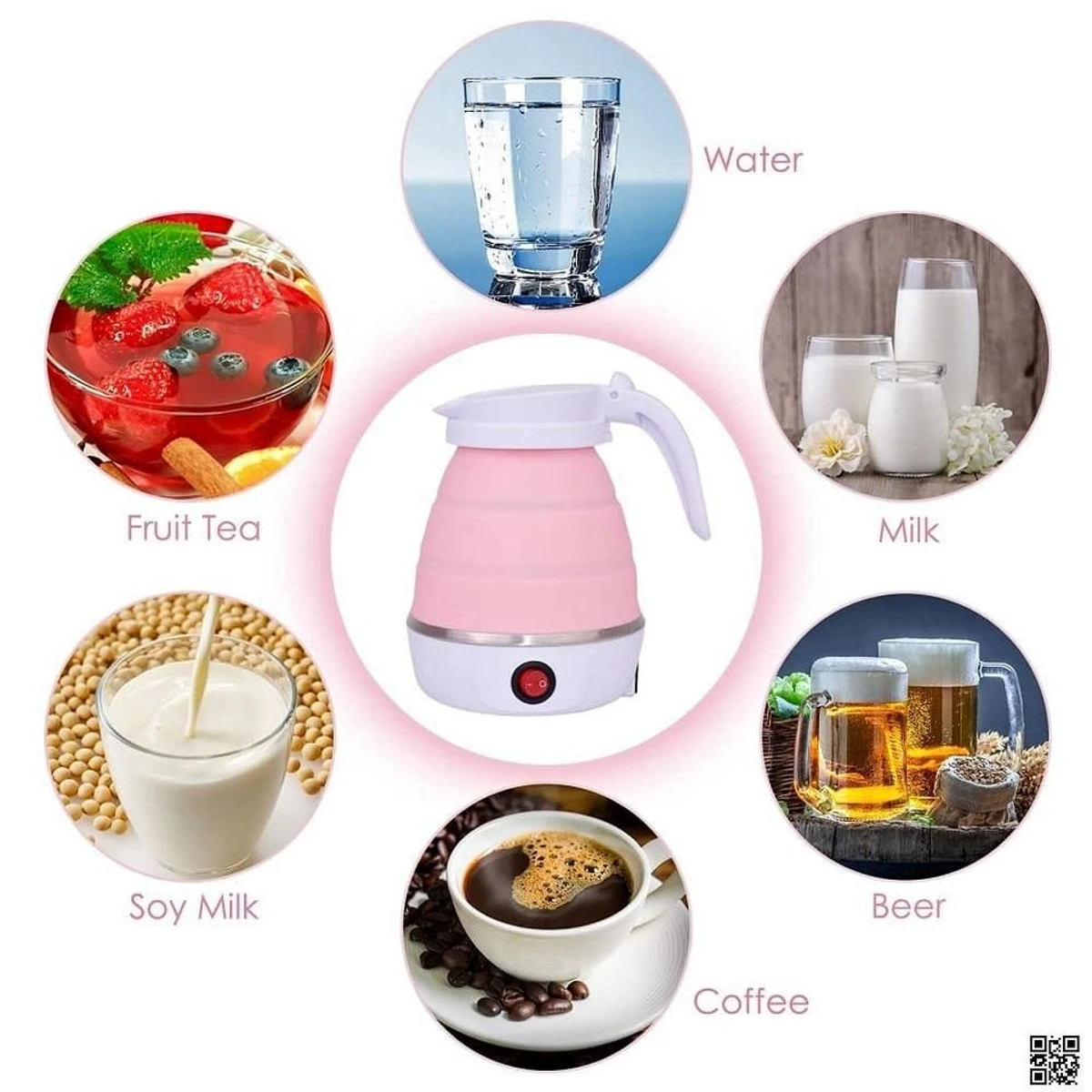 Folding Travel Electric Kettle - Image 4