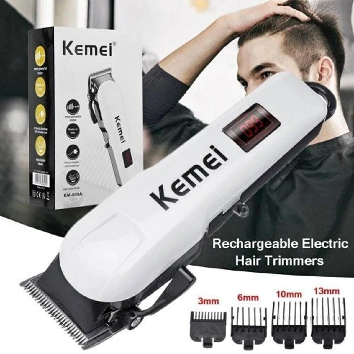 Kemei Trimmer Km-809A - Image 6