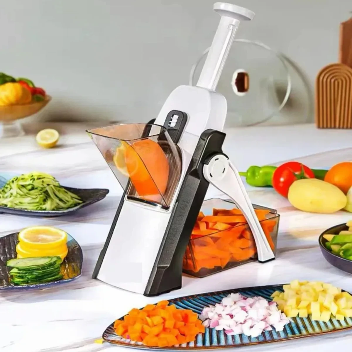 Brava Spring Slicer ( ভেজিটেবল কাটার ) - Image 5