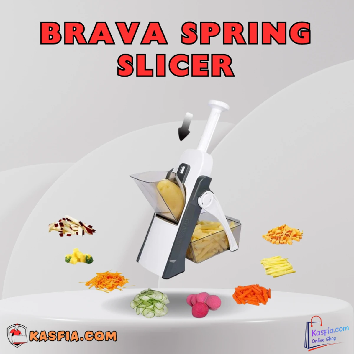 Brava Spring Slicer ( ভেজিটেবল কাটার )