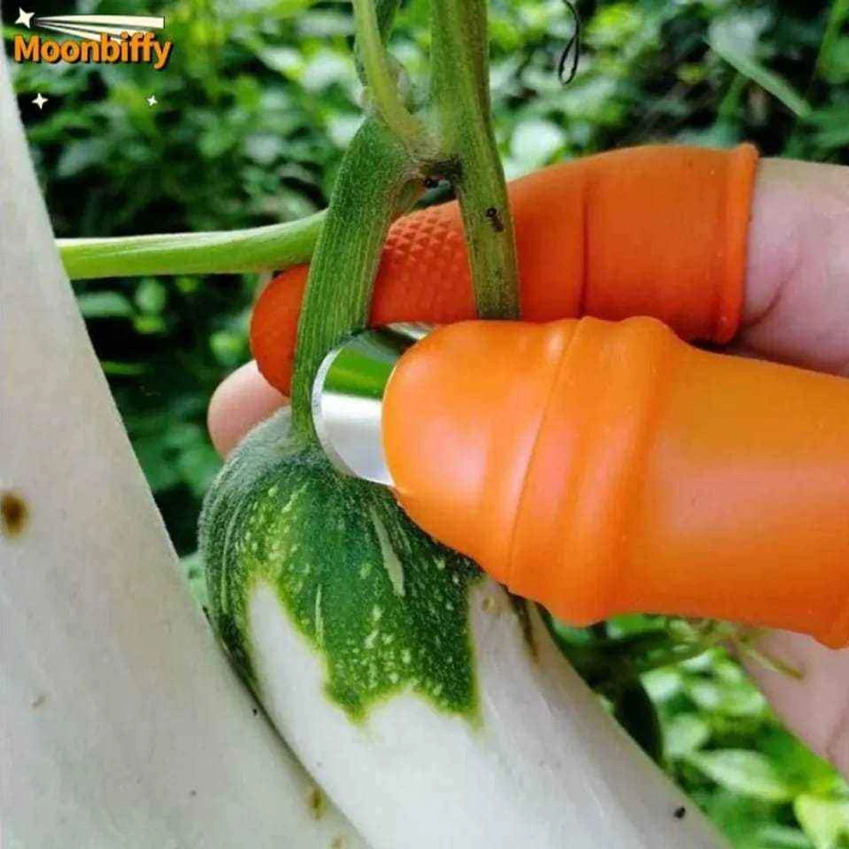 Silicone Vegetables Finger Cutter ( 5 Piece = 1 Set) - Image 4