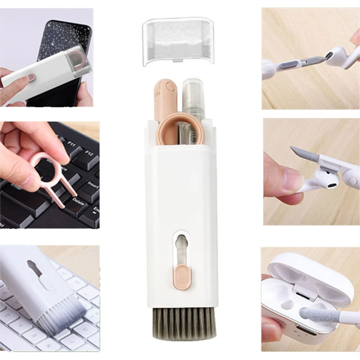 Multifunctional Cleaning Brush Kit 7 IN 1