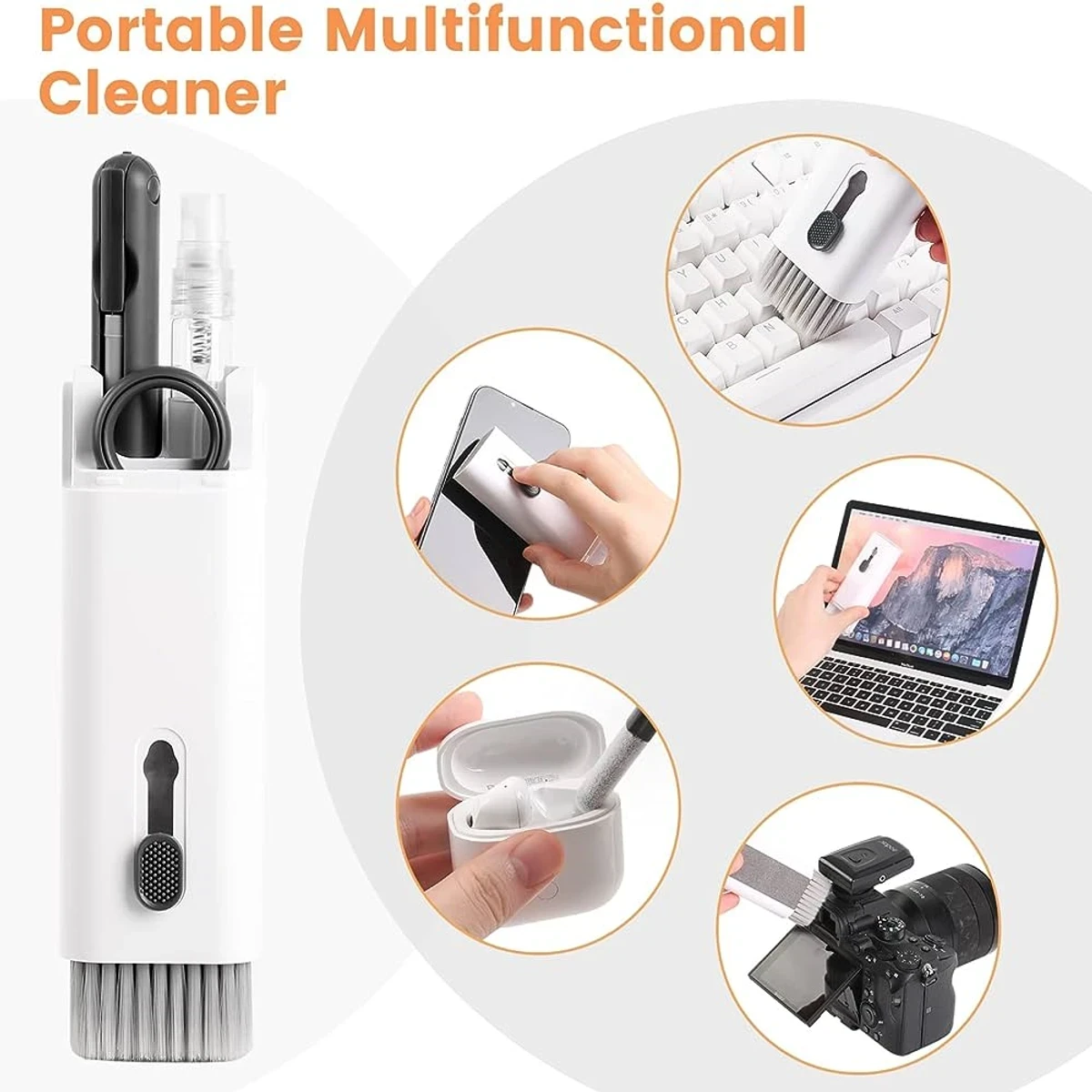 Multifunctional Cleaning Brush Kit 7 IN 1 - Image 3