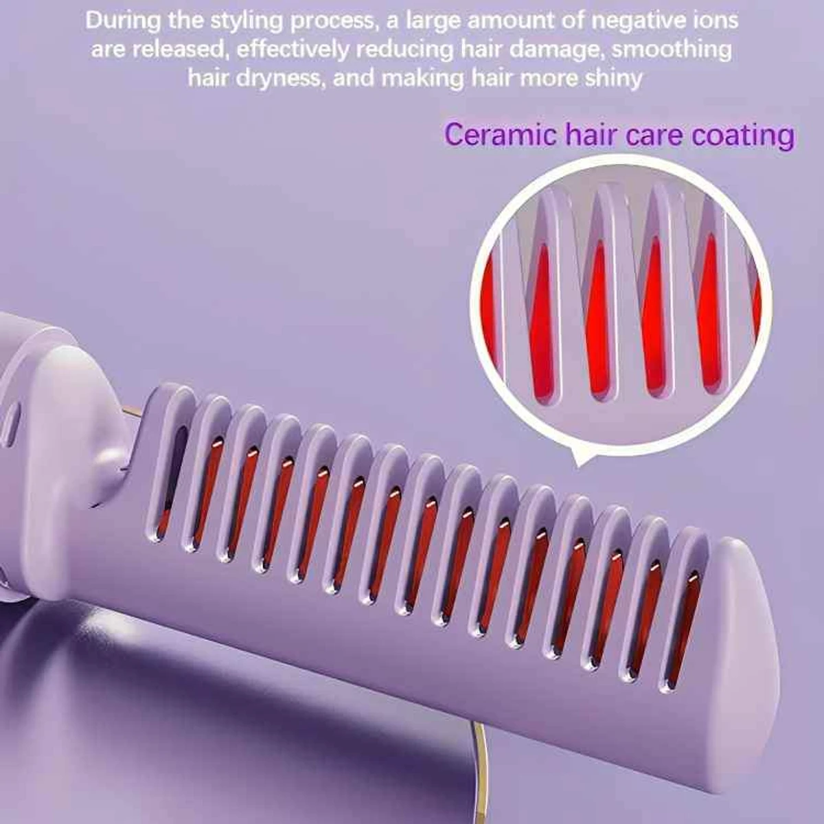 2 in 1 wireless hair straightener - Image 5