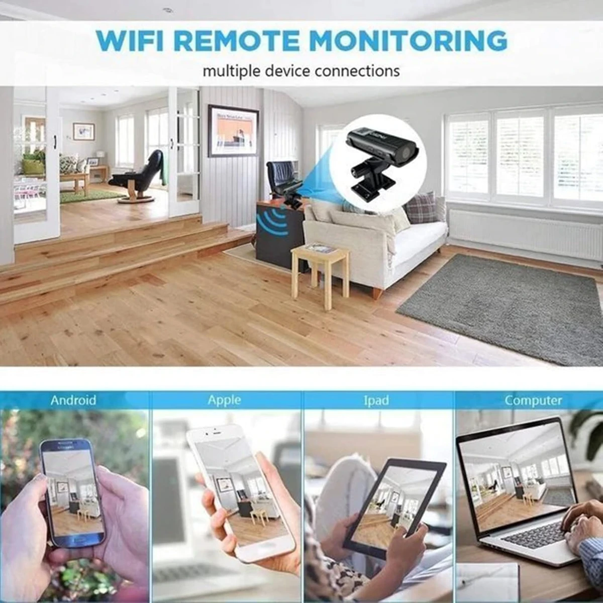 Smart Rechargeable Wi-Fi Camera - Image 6