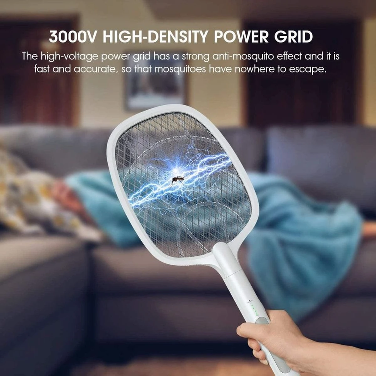 Electric Mosquito Killer Swatter USB Rechargeable - Image 4