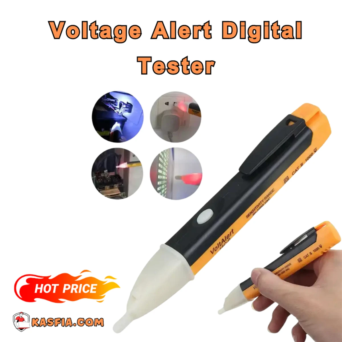 Digital Tester Voltage Alert