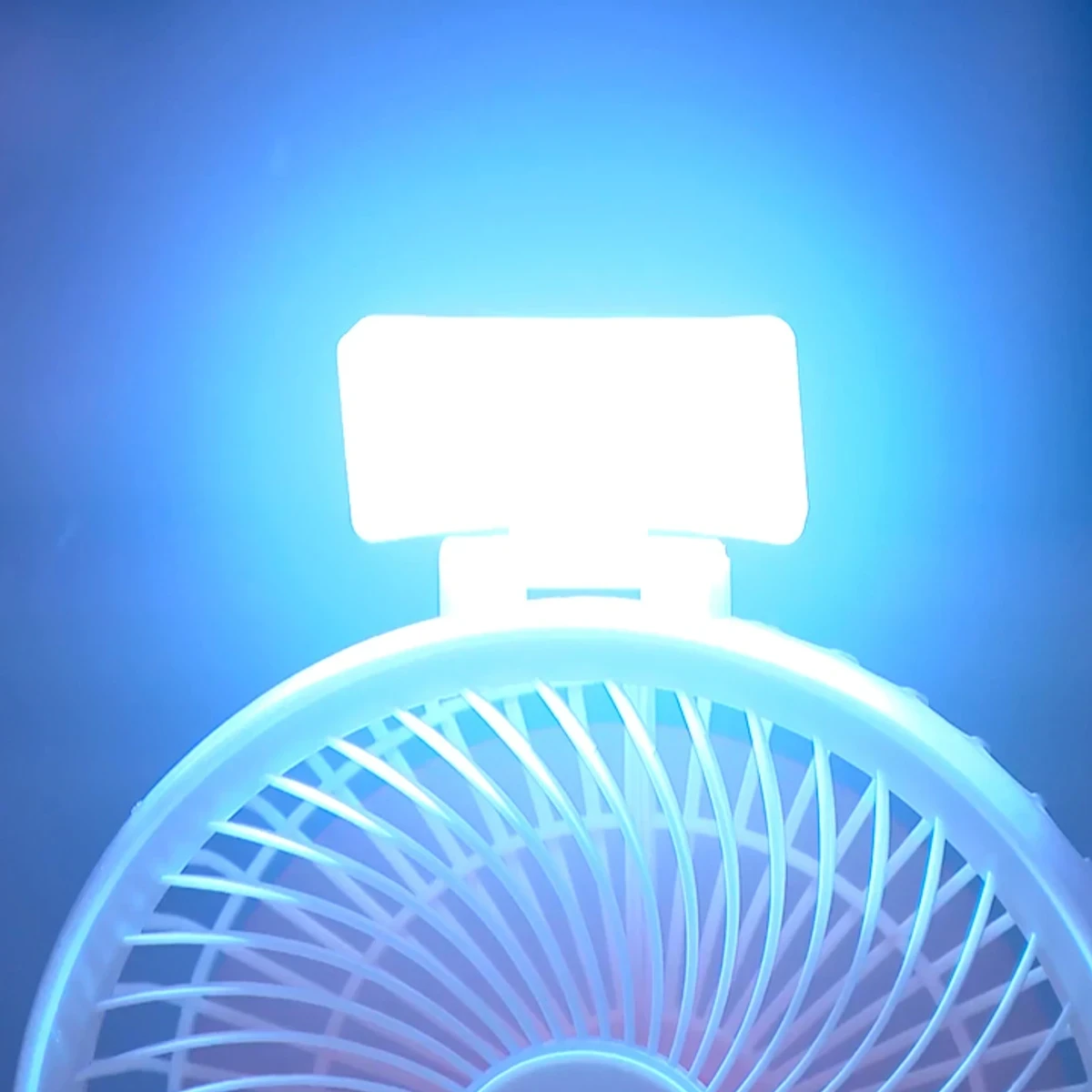 TABLE FAN WITH LED LIGHT ( RECHARGEABLE ) - Image 3