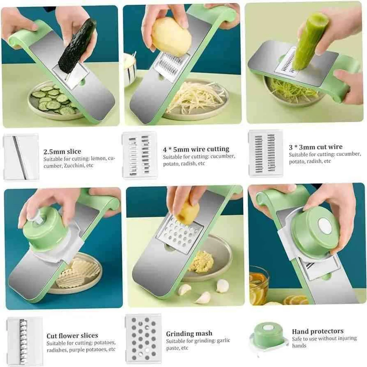 5 in 1 vegetable cutter slicer - Image 5