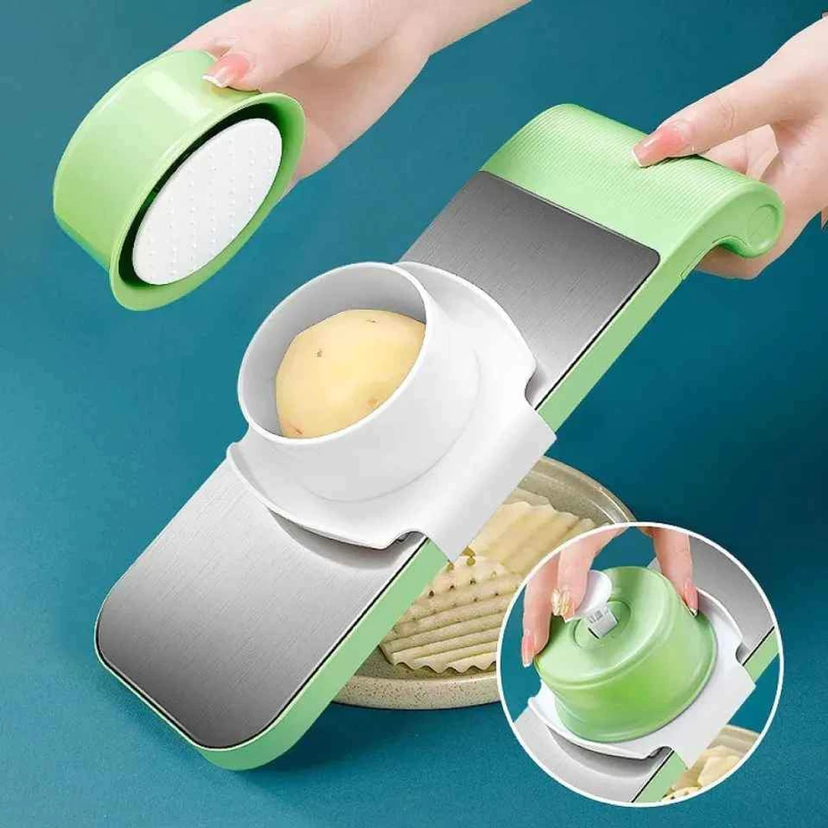 5 in 1 vegetable cutter slicer - Image 3