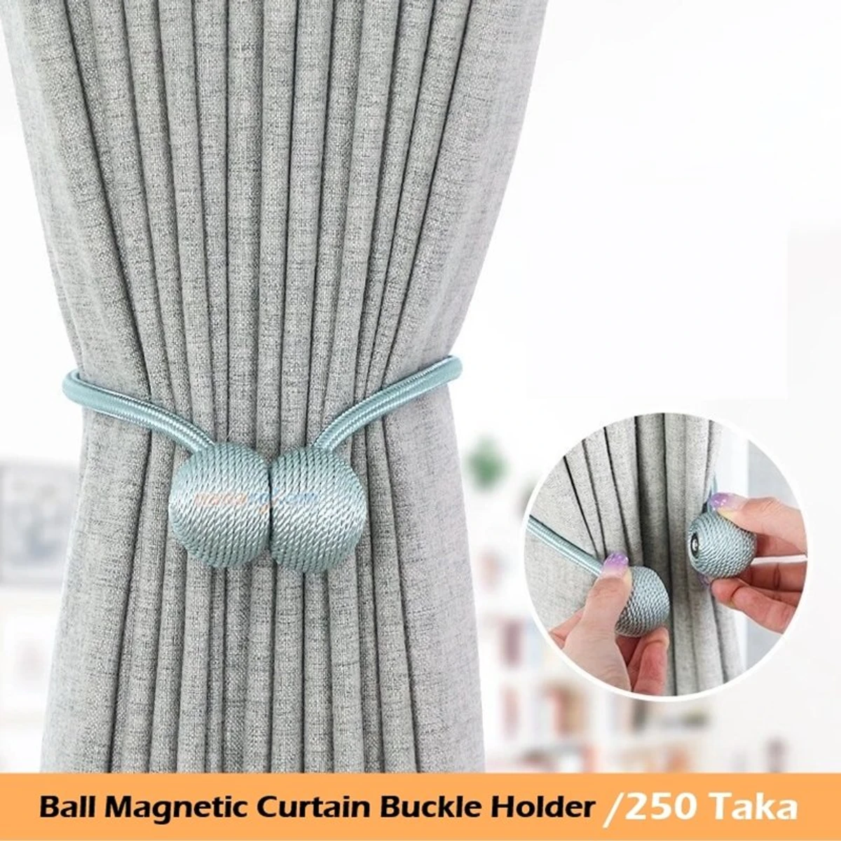 Magnetic Curtain Holder - Image 5