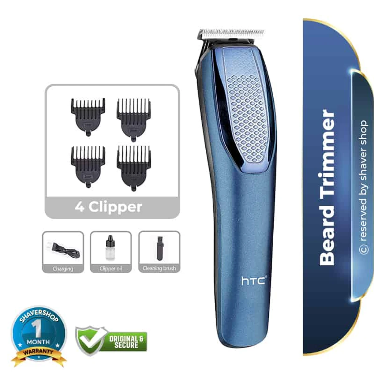 HTC AT-1210 Rechargeable Hair Trimmer - Image 5