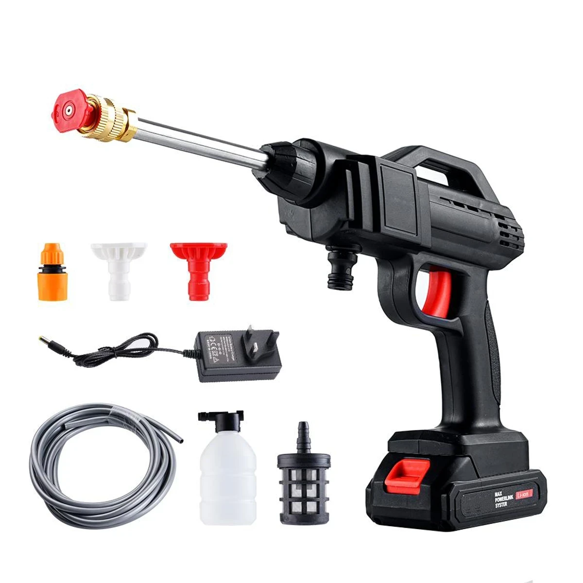 High Pressure Car Washer Gun ( Rechargeable )