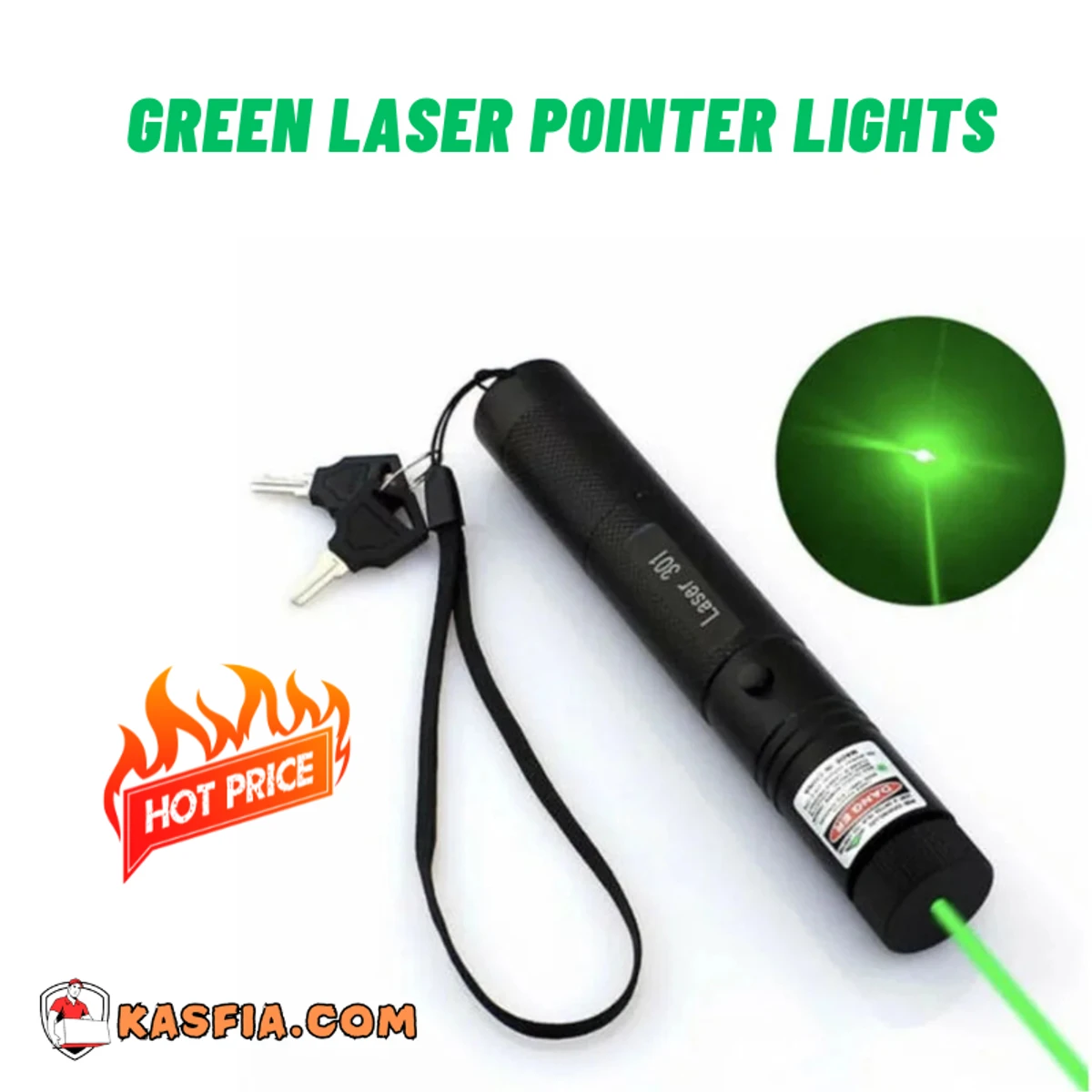 Green Laser Pointer Light