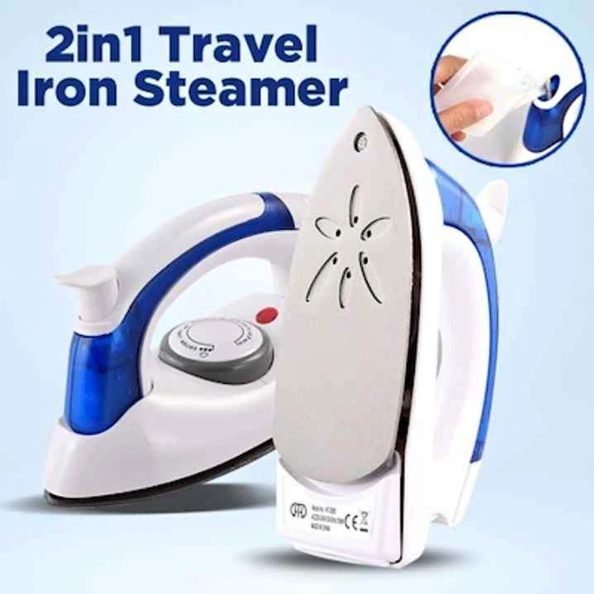 Folding Travel Iron