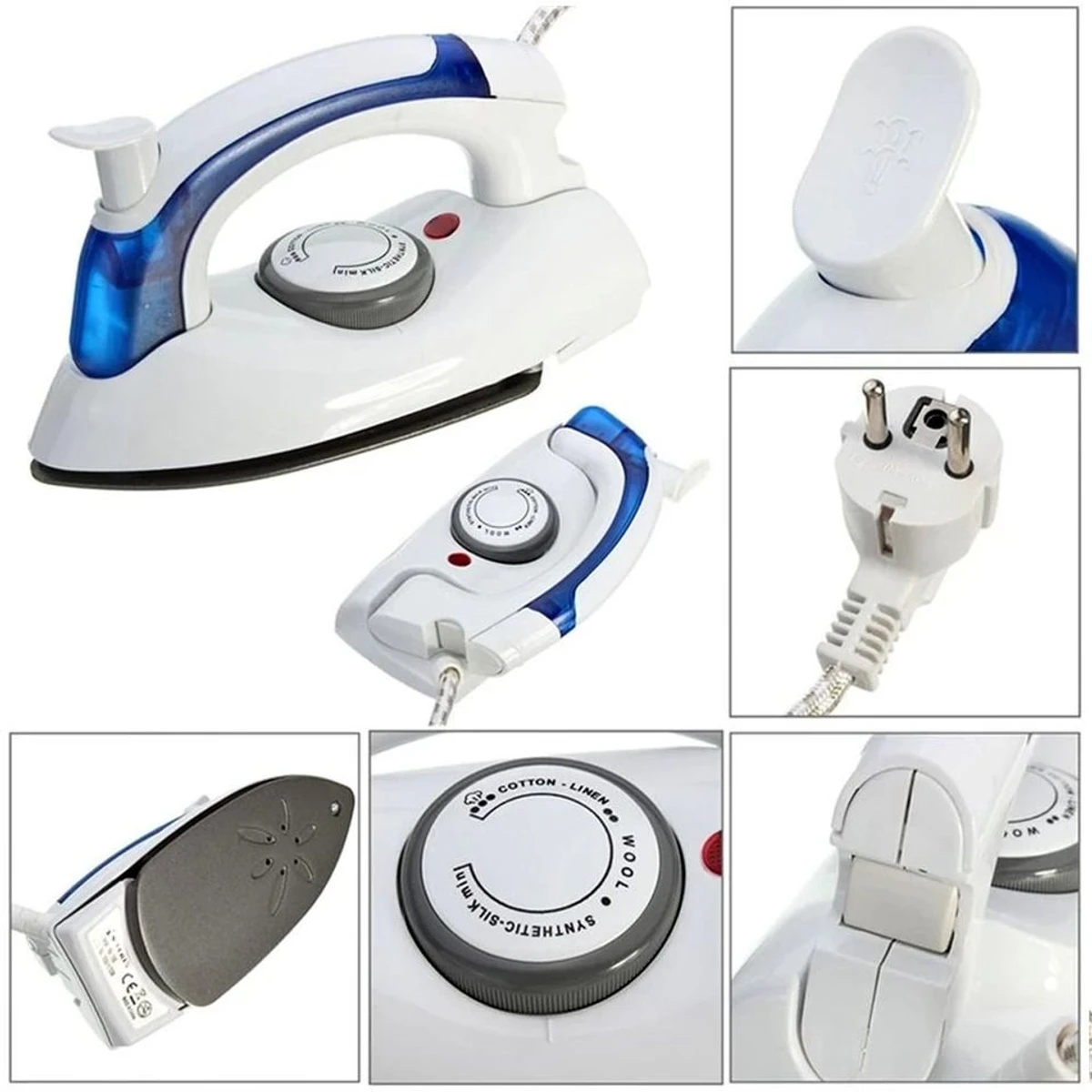 Folding Travel Iron