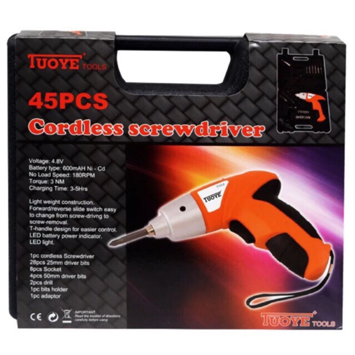 Cordless Screwdriver ( 45pcs ) - Image 5