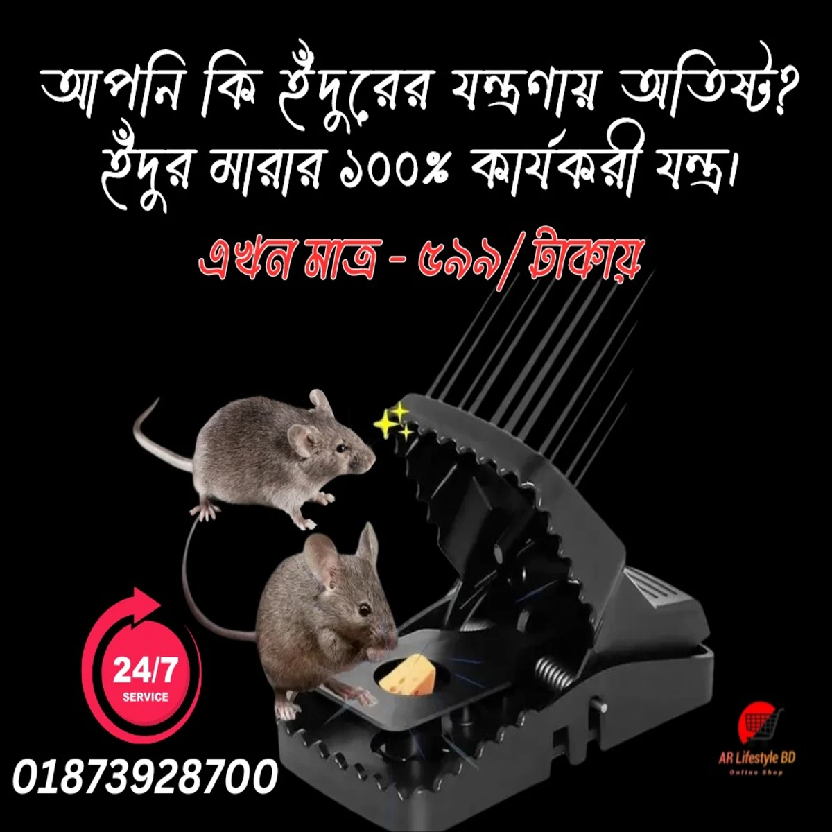 Rat Trap Pest Control Mouse - Image 3